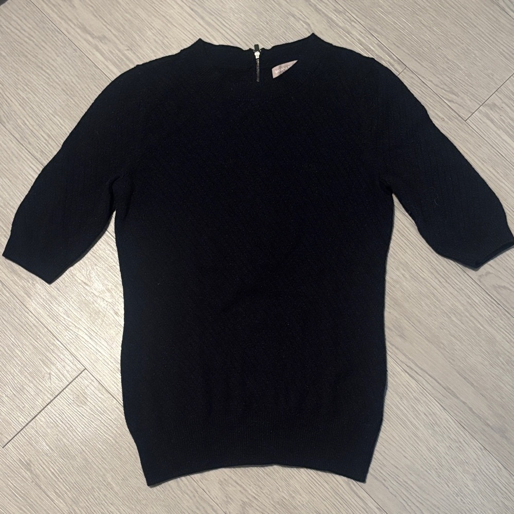 Banana Republic Black Crew Neck Sweater